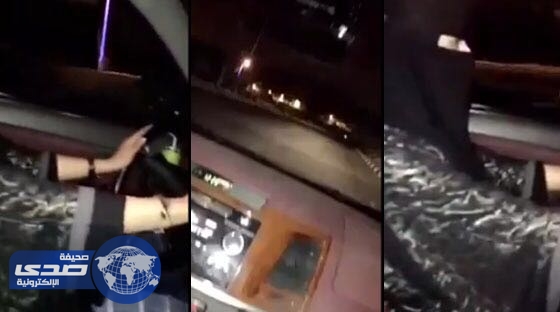 بالفيديو.. فتاة تقود سيارتها ليلا على أنغام موسيقي صاخبة