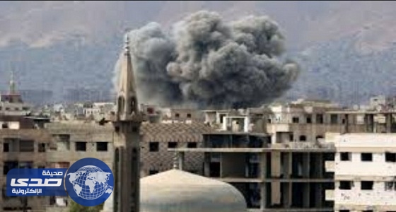 قصف صاروخي بغاز الكلور على ريف دمشق يصيب مدنيين باختناق