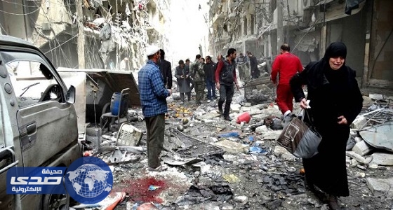 مصرع 13 مدنيا إثر غارات لقوات بشار الأسد في ريف دمشق