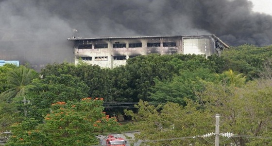 حريق يصيب أكثر من 100 شخص في مصنع بالفلبين