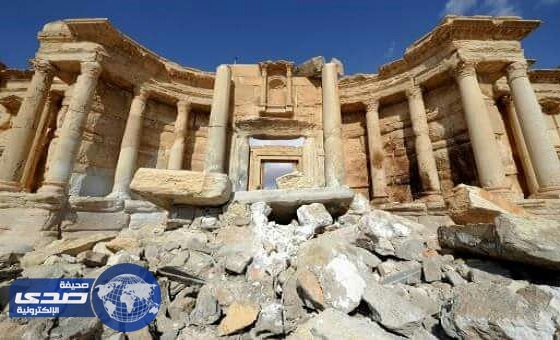 أضرار جسيمة يلحقها داعش بأحد آثار تدمر للمرة الثانية