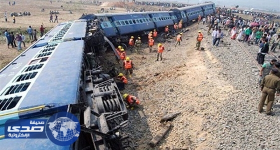 الهند.. إصابة خمسين شخصًا بسبب خروج قطار عن قضبانه