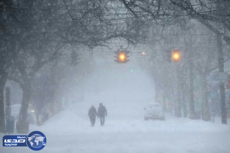 « ستيلا » تجمد منزلا بالكامل في نيويورك