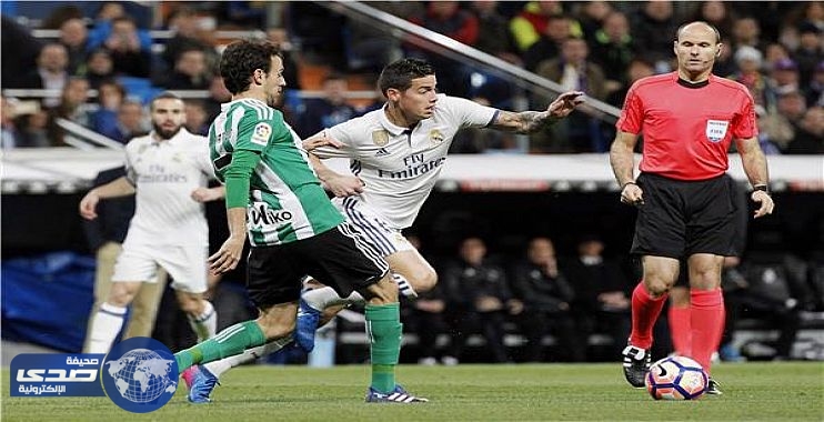 بيتيس يشكو حكم مباراة ريال مدريد للاتحاد الإسباني