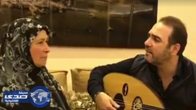 بالفيديو .. وائل جسار يحتفل بعيد الام مع والدته بأغنية &#8221; ست الحبايب &#8220;