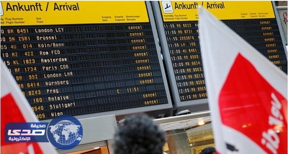 إلغاء 660 رحلة جوية بمطارين ببرلين بسبب إضراب الموظفيين الأرضيين