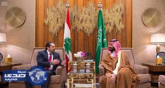 ولي ولي العهد يجتمع برئيس الوزراء اللبناني لبحث الأوضاع الإقليمية