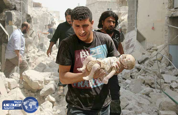الأسد يقصف حماة بالبراميل المتفجرة وغاز الكلور السام