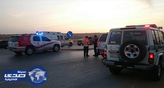 إصابة 6 من أسرة واحدة في إنقلاب سيارة بطريق الطائف – الرياض