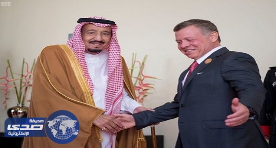 خادم الحرمين يشكر العاهل الأردني على استضافة القمة الناجحة