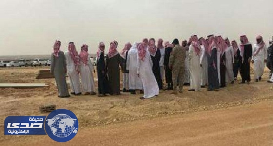 بالصور .. افتتاح مقبرة شمال الرياض