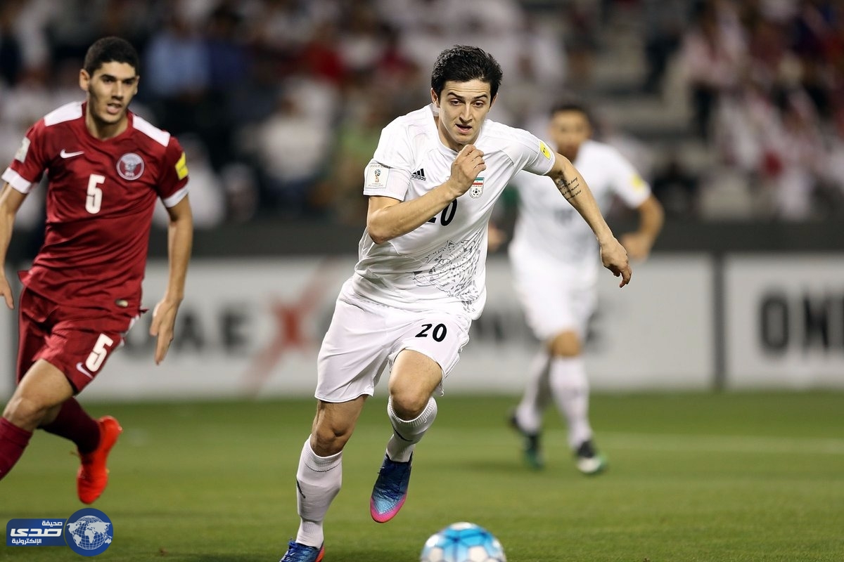 قطر تخسر امام إيران وتتزيل المجموعة