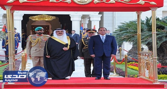 الرئيس عبد الفتاح السيسي لملك البحرين: أمن الخليج العربي من أمن مصر القومي