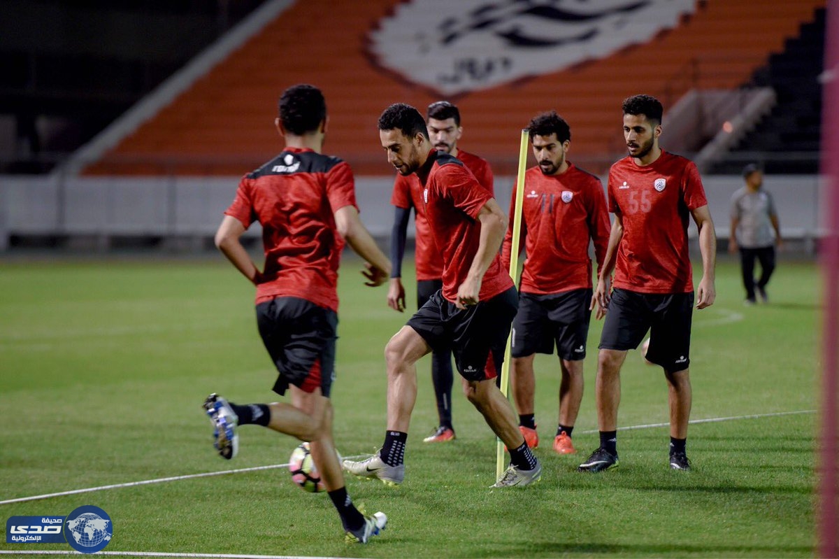 الشباب يواصل استعداداته لمواجهة الخليج وديا