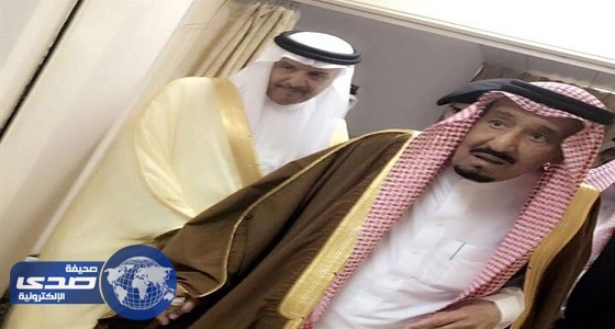 بالفيديو.. زيارة خادم الحرمين لصديقه الشيخ بدر الدويش بالمستشفى