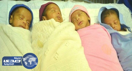 سيدة سعودية ترزق بأربعة توائم بعد معاناة لسنوات طويلة من العقم بعسير