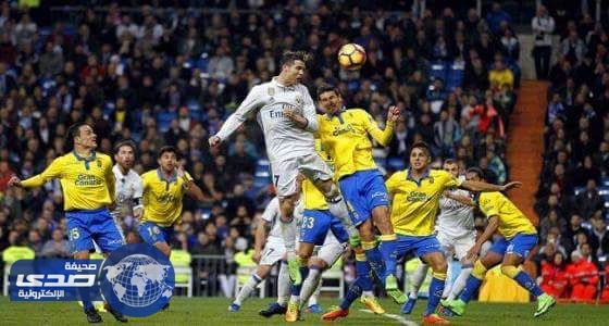 رونالدو ينقذ ريال مدريد من الخسارة أمام بالماس