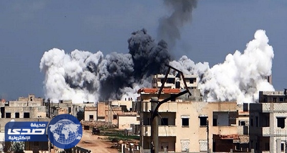 مقاتلات الأسد تشن غارات مكثفة على مواقع المعارضة شرق دمشق