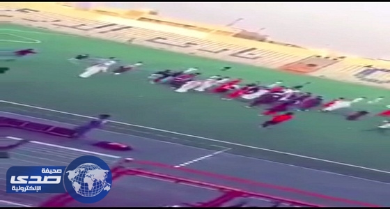 بالفيديو.. جمهور مصدّه يقتحم الملعب ويعتدي على لاعبي الباحة بالدوادمي