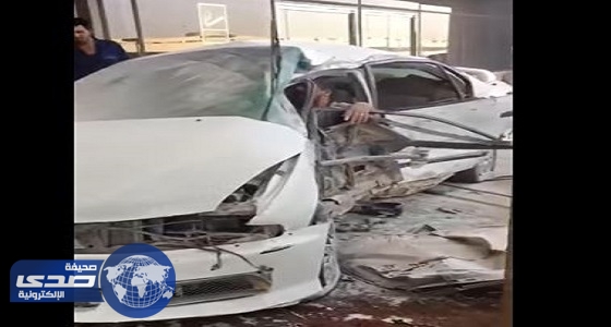 شاهد.. حادث مروع في مطار الرياض أدى لمقتل شخص وإصابة 3