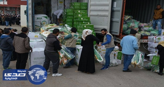 الحملة الوطنية تواصل توزيع المساعدات الإغاثية للسوريين في منطقة البداوي اللبنانية