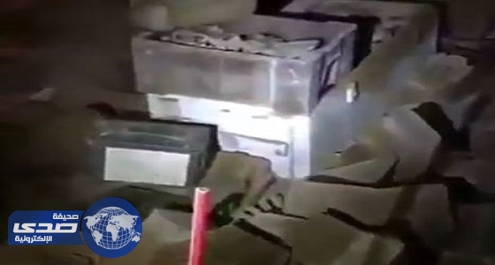 بالفيديو.. القوات المسلحة تصادر أسلحة وذخائر الانقلابيين في ميدي