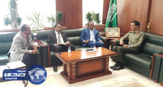 مدير جوازات الرياض يستقبل سفير جمهورية أثيوبيا