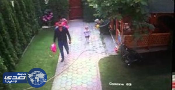 بالفيديو.. رد فعل مذهل لأب ينقذ طفلته من هجوم كلب