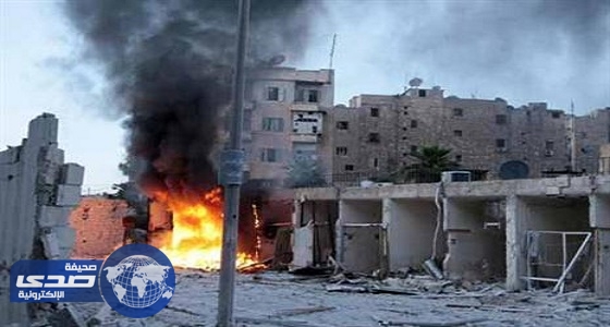 مقتل 10 وإصابة آخرين في قصف جوي بدرعا السورية