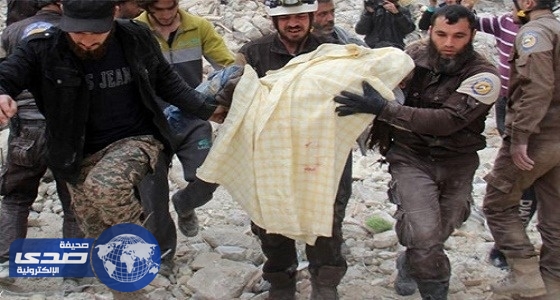 مقتل سيدة نتيجة القصف الجوي الروسي في خان شيخون