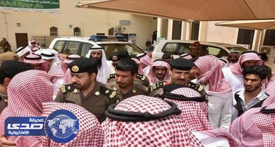 مدير شرطة حائل يعزي ذوي الفقيد بهلول الشمري