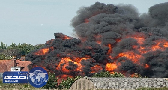 بالفيديو .. مقتل 4 في تحطم طائرة قرب متجر بالبرتغال