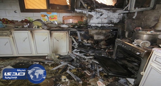 إخماد حريق في مطبخ منزل بـ ” عنيزة “