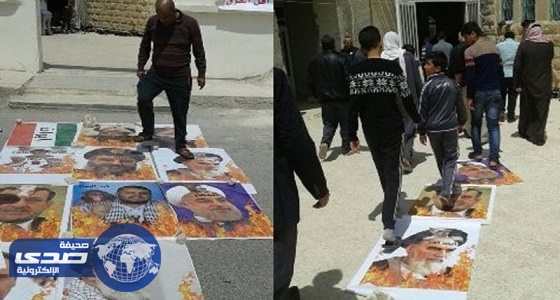 أردينيون يحرقون صور الخميني ويطالبون بطرد السفير الإيراني