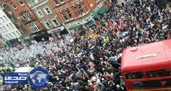 تظاهرات في لندن تنديدا بالهجوم الكيماوي على «خان شيخون» السورية