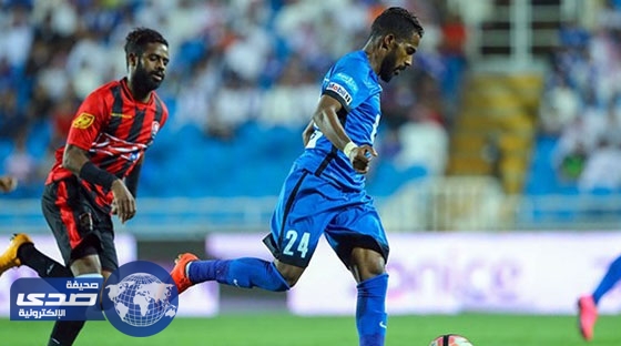 الهلال يتقدم على مضيفه الرائد بثلاثة أهداف