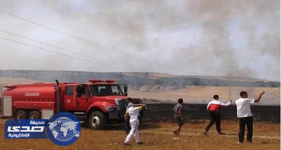 الدفاع المدني يسطير على حريق مدينة سطات بالمغرب