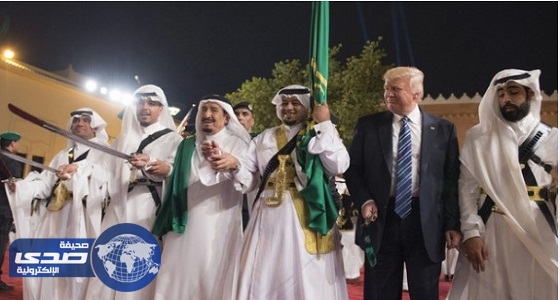 ترامب يشيد بجمال قصر الرياض