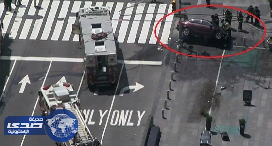 بالفيديو.. لحظة دهس مخمور للمارة وسط نيويورك