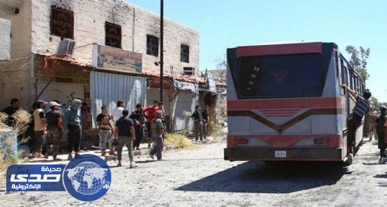 بدء عملية إجلاء الدفعة الأولى من المسلحين وعائلاتهم من دمشق