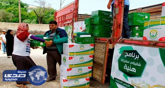 الحملة الوطنية السعودية تواصل توزيع مساعداتها الإغاثية للأشقاء السوريين بأديمان التركية