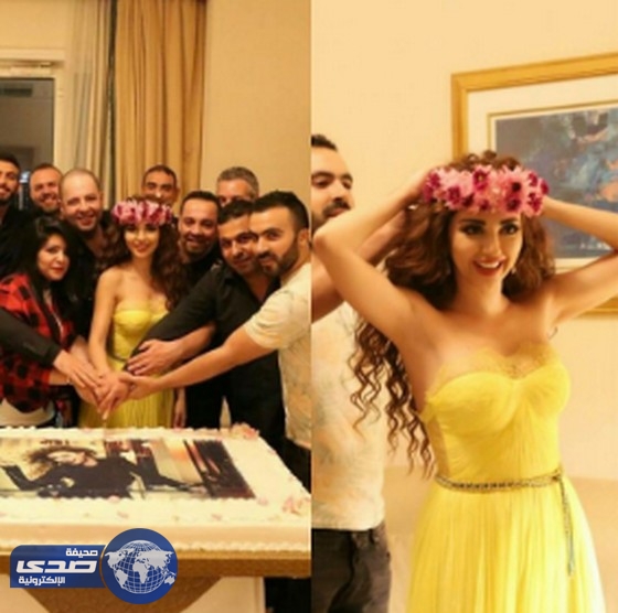 ميريام فارس تحتفل بعيد ميلادهاالـ34..