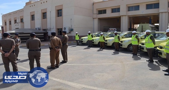 بالصور.. مدني تبوك يدشن حملة للسلامة الوقائية استعدادا لرمضان