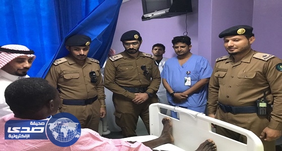 مدني ضمد يطمئن على صحة أبطال التحالف السودانيين