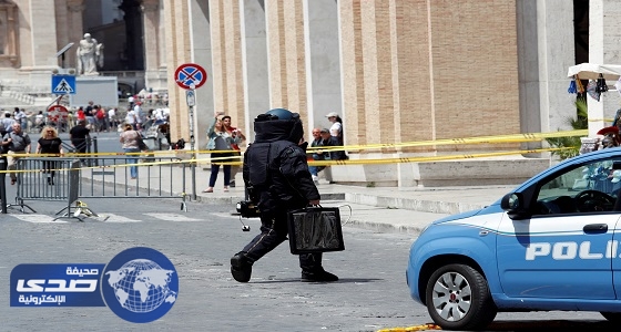 بالصور.. العثور على قنبلة قرب الفاتيكان قبل ساعات من زيارة ترمب