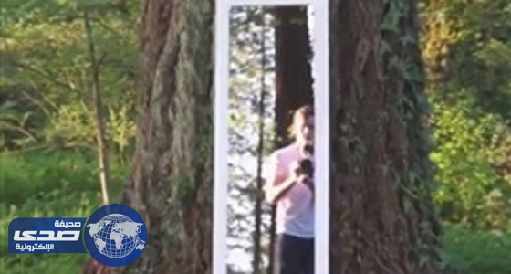 بالفيديو.. رسام ينشر فيديو لوهم بصري لمرآة ينقل الإنسان للعالم الآخر