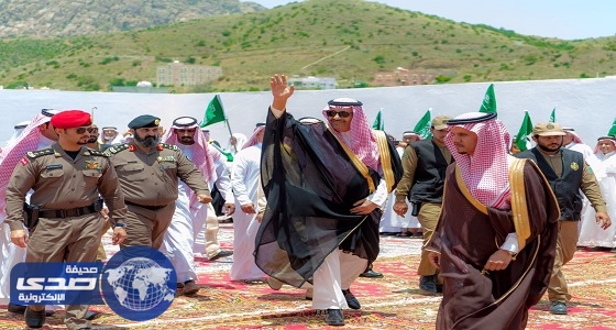 أمير منطقة الباحة يتفقد محافظة بلجرشي