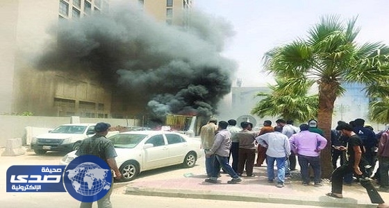 مدني الرياض يسيطر على حريق اندلع في مستودع مواد بناء