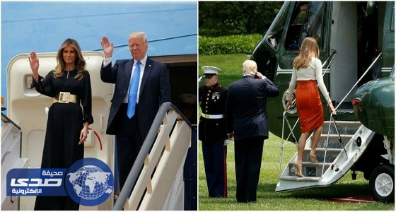 بالصور .. ملابس ميلانيا وإيفانكا ترامب تلفت الأنظار