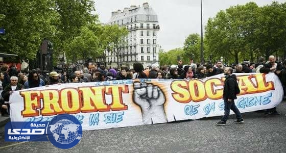 مظاهرات نقابية ضد سياسات ماكرون المتحررة